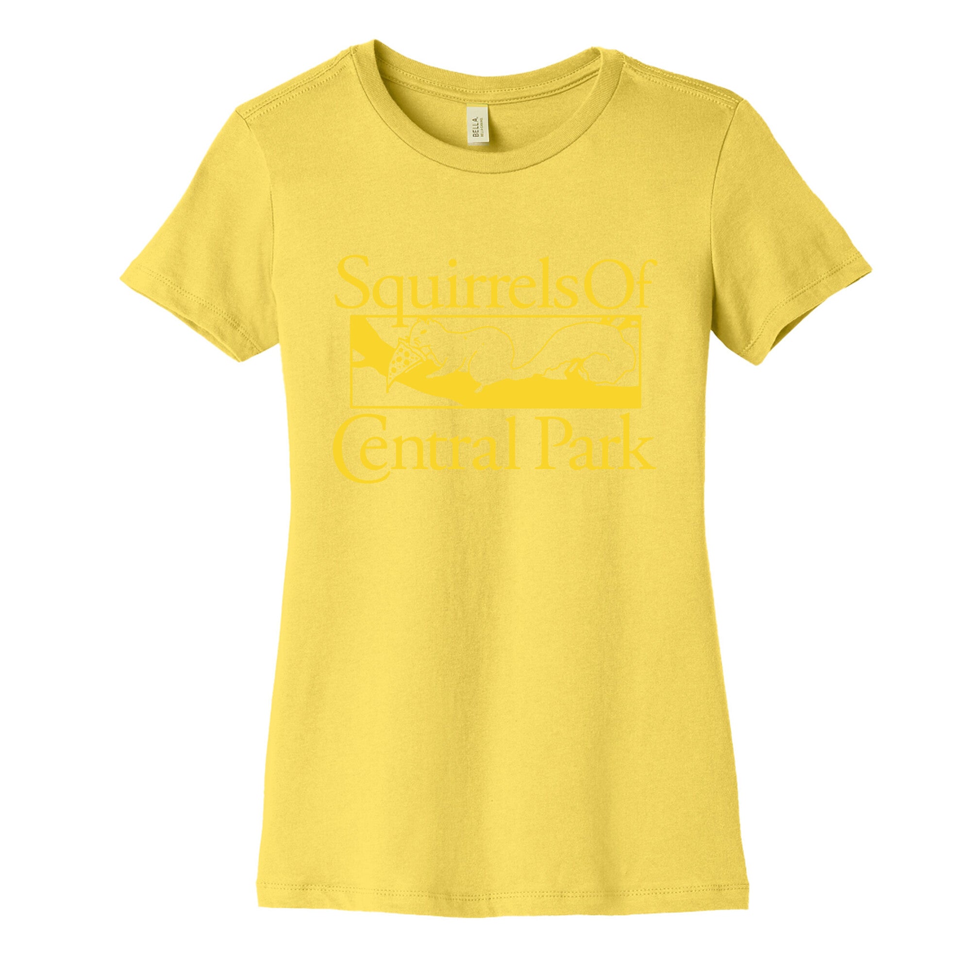 Squirrels of Central Park Womens Cotton Tee